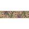 Designer’s Shop Lavender Wired Ribbon 2.5 Inch x 10 Yards – Purple Lavender Floral on Natural Burlap Ribbon. WR 63-5233